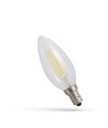 E14 6W LED pære - C35, kultråd, ekstra varm hvid, 1800K