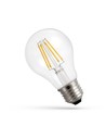 E27 4W LED pære - A60, Kultråd, ekstra varm hvid, 1800K