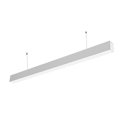 LEDlife 40W LED lysskinne, loftlampe til kontor - Hvid, 100 lm/W, 120 cm, inkl. wireophæng - Farve på hus : Hvid, Kulør : Varm