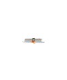 12W 14,5 x 14,5 cm LED indbygningspanel - IP54 udendørs, Hul: 12 x 12 cm, Mål: 14,5 x 14,5 cm