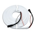 16W/m RGB+WW Neon flex strip - 10m/ kan deles for hver 10cm, IP65, 72 LED pr. meter, 24V