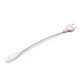 Stik til 230V LED strip (Type X-2) - Inkl. endeprop, 230V