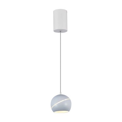 V-Tac LED lampe - Flot loftlampe, Ø12, hvid, inkl. ophæng - Dæmpbar : Ikke dæmpbar, Kulør : Varm