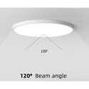 Outlet: 16W LED rundt CCT panel - Ø30, hvid, inkl. monteringsbeslag