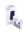 40W Solcelle projektør LED - IP65, Sort, inkl. solcelle, fjernbetjening