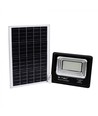 50W Solcelle projektør LED - IP65, Sort, arbejdslampe, inkl. solcelle, fjernbetjening