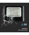 50W Solcelle projektør LED - IP65, Sort, arbejdslampe, inkl. solcelle, fjernbetjening