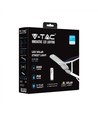 V-Tac 50W Solcelle gadelampe LED - Hvid, inkl. solcelle, fjernbetjening, IP65