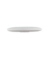 40W LED loftslampe - Ø48,5cm, Højde: 7cm, hvid kant, inkl. sort ring