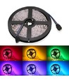 5m 4,8W/m RGB stænktæt LED strip - 12V DC, IP65, 30 LED pr. meter