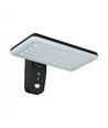 15W Solcelle væglampe LED - IP65, sort, sensor