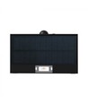 3W Solcelle væglampe LED - IP65, sort, sensor