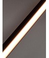 120cm Lys til akustikpanel, sort - CCT LED strip, Komplet sæt med aluprofil