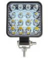 48W LED arbejdslampe - Bil, lastbil, traktor, trailer, udrykningskøretøjer, kold hvid, 12V / 24V