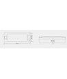 LEDlife rWave CCT controller med fjernbetjening - 12V (120W), 24V (240W)