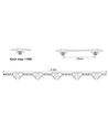 Trappe LED COB stripsæt 11W per trin - 24V DC, IP20, Op til 16 trin, med sensor + effekter