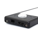 USB skabsbelysning med PIR sensor - 60cm, 3W, Sort