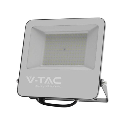 V-Tac 100W LED projektør - 160LM/W, arbejdslampe, udendørs - Dæmpbar : Ikke dæmpbar, Farve på hus : Sort, Kulør : Neutral
