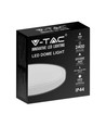 24W LED loftslampe - Ø29,5cm, Højde: 5,5cm, hvid kant