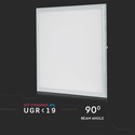 V-Tac 60x60 LED panel - 45W, UGR19, 3600lm, hvid kant