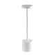 Opladelig LED bordlampe - Hvid, touch dæmpbar, CCT, IP20