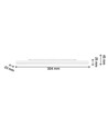 8W RA90 SHIFT lysskinne - Hvid, 30 cm