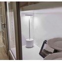 Opladelig LED bordlampe - Hvid, touch dæmpbar, CCT, IP20