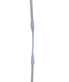 10 cm Mellemstykke til 230V Neon COB LED strip - Perfekt til hjørner, bjælker mm.