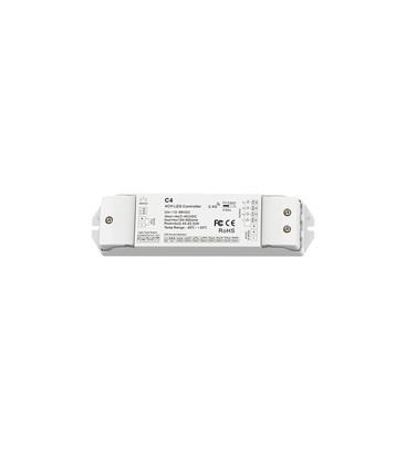 LEDlife rWave 21W 4-kanals driver - 12/24V input, 150-500mA, 10-42V, aflastning i begge ender