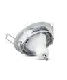 Downlight kit uden lyskilde - Hul: Ø7,4 cm, Mål: Ø8,2 cm, Hvid, vælg MR16 eller GU10 fatning