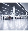 120cm 36W vandtæt komplet LED armatur, Gennemfortrådet - IP65