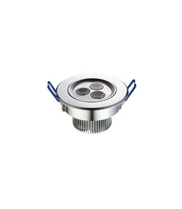 RESTSALG: 6W indbygningsspot - Hul: Ø4 cm, Mål: Ø8,5 cm, 230V RESTSALG: 6W indbygningsspot - Hul: Ø4 cm, Mål: Ø8,5 cm, 230V