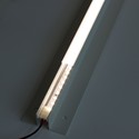 Troldtekt Skinne 120 cm til LED strips - Planforsænket, kan forlænges