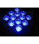 LED vækstlys, 12W, E27, Ren blå, Grow lamp