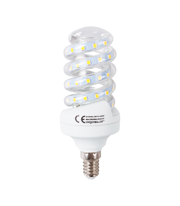 Outlet: LED B5 Spiral, 9W, E14, 3000K