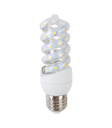 Outlet: LED B5 Spiral, 7W, E27, 3000K