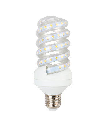 Outlet: LED B5 Spiral - 15W E27, 3000K