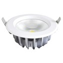 Outlet: V-Tac 10W LED indbygningsspot - Hul: Ø12 cm, Mål: Ø13.5 cm, 230V