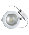 Outlet: V-Tac 10W LED indbygningsspot - Hul: Ø12 cm, Mål: Ø13.5 cm, 230V