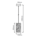 Outlet: V-Tac pendellampe - Mat hvid, metal, E27