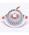20W Ø17cm LED spotlight - Hul: Ø14,5 cm, Mål: Ø17 cm, 3 cm høj, Samsung LED chip
