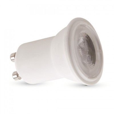 V-Tac mini LED spot - 2W, Ø35 mm, 230V, mini GU10 - Dæmpbar : Ikke dæmpbar, Kulør : Varm