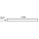 120cm 16W Kompakt armatur - Samsung LED chips