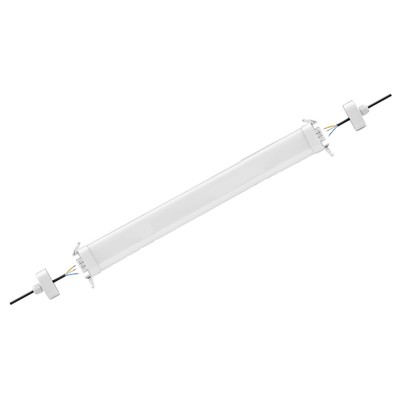 LEDlife LED armatur 60W - 150 cm, gennemfortrådet, easy connect, IP65 - Dæmpbar : Ikke dæmpbar, Kulør : Neutral