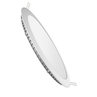 Billede af V-Tac 18W LED indbygningspanel - Hul: Ø21 cm, Mål: Ø22,5 cm, 230V - Dæmpbar : Ved tilkøb, Kulør : Varm