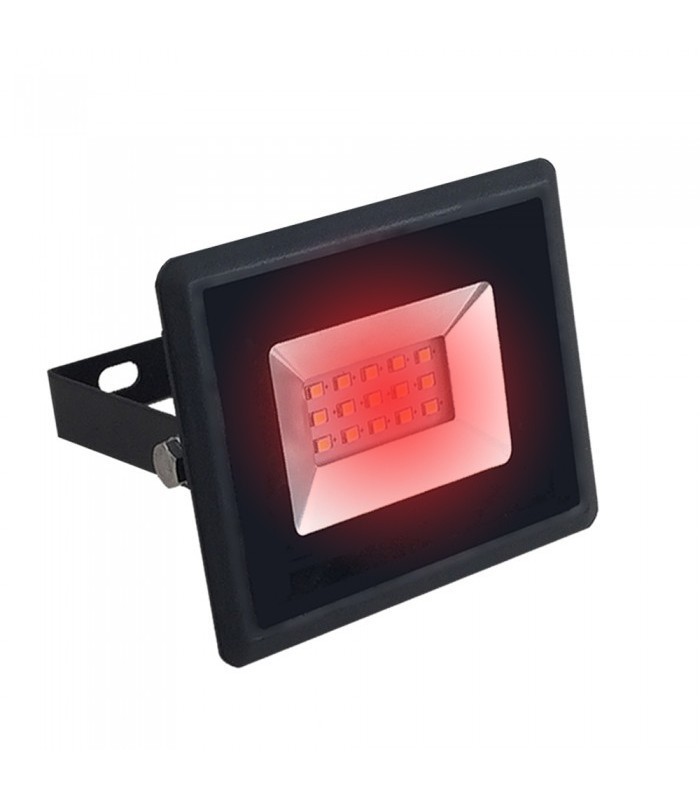 dommer prototype Havbrasme V-Tac 10W LED projektør - Arbejdslampe, rød, udendørs