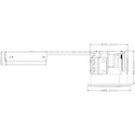 LEDlife indbygningsspot Inno88 Udendørs - GU10, børstet stål, IP44, godkendt i isolering