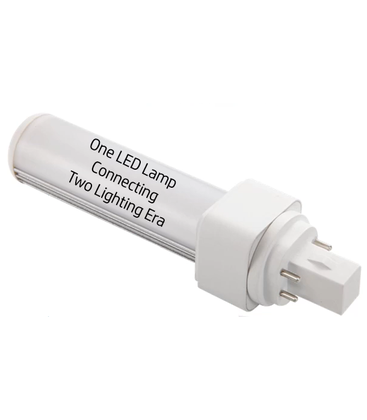 LEDlife G24Q-SMART6 6W LED pære - HF Ballast kompatibel, DALI dæmpbar, 180°, Erstat 13W