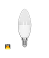 Outlet: Aigostar LED A5 C37 7W, E14 fatning - 3000K, Sæt af 5 stykker