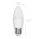 Outlet: Aigostar LED 7W E27 - C37, 3000K